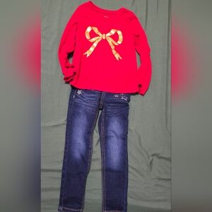 Primark Red Kids' Top + Wonder Nation Jegging